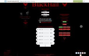 Скриншот сайта Черный Град. Фрагория