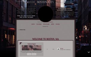 Скриншот сайта Boston-City