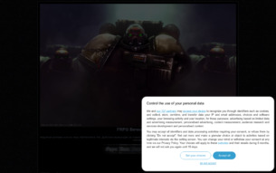 Скриншот сайта FRPG Endless war