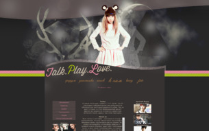 Скриншот сайта Talk. Play. Love
