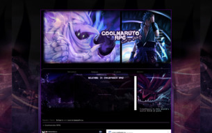 Скриншот сайта Coolnaruto RPG
