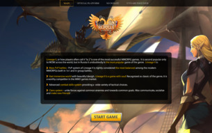 Скриншот сайта RPG club