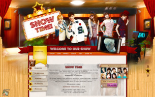 Скриншот сайта Show time!