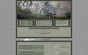 Скриншот сайта Fate / another call