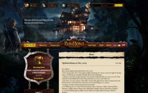 Скриншот сайта Zuluhotel