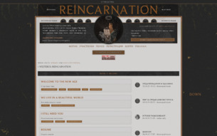 Скриншот сайта Westeros: reincarnation